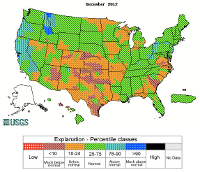 Streamflow map