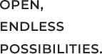 open endless possibilities