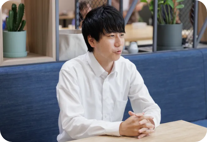 社内の一体感と新しい風を感じてもらいたい